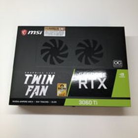 中古 MSI GeForce RTX3060Ti TWIN FAN OC 4990001367 状態： C:並品