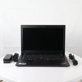 中古 Lenovo ThinkPad X280 20KESEL500(Intel Core i5 8250U/16GB/SSD256GB/なし/オンボード/12.5/1366x768/Wi-Fi/W11H64 MAR) 185439 状態： C:並品