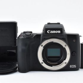 ★美品★ Canon キャノン EOS kiss M ブラック ボディ ミラーレス一眼カメラ ＃5247