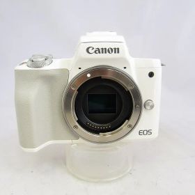【中古】(キヤノン) Canon EOS KISS M EF-M15-45 IS STM キット ホワイト