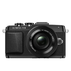 【中古】 オリンパス OLYMPUS ミラーレス一眼カメラ E-PL7 14-42mm ブラック EZレンズキット ブラック 当店保証30日間 人気 ミラーレス一眼 ミラーレス デジタルカメラ 中古