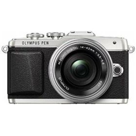【中古】OLYMPUS ミラーレス一眼 PEN E-PL7 EZダブルズームキット シルバー E-PL7 EZ DZKIT SLV