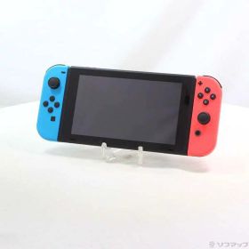 【中古】Nintendo(任天堂) Nintendo Switch Joy-Con (L) ネオンブルー／ (R) ネオンレッド 【371-ud】