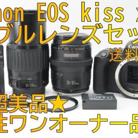 ★超美品⑦★決算大SALE★ Canon EOS Kiss x9 ダブル