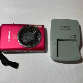 4952 Canon IXY DIGITAL 110 IS ピンク 動作確認済み デジカメ【ネ】