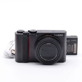 ≪極上品≫ Panasonic LUMIX DC-TX2D デジタルカメラ ブラック #20261013-0606