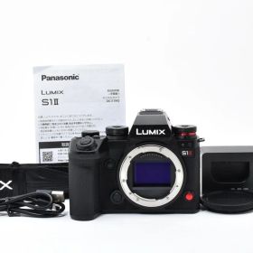 新品級 Panasonic LUMIX S1 II DC-S1M2 ボディ 充電器付き ARYM5763#3888