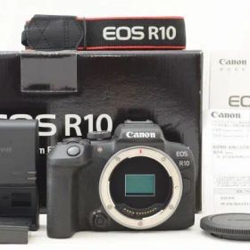☆極上美品☆ Canon キャノン EOS R10 ボディ 元箱 付属品 Shot数 9,000枚以下！ ♯26101708