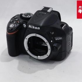 【中古】 【並品】 ニコン D5200 ボディ ブラック