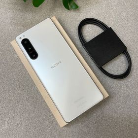 新品同様 Xperia 5IV SO-54C 128Gb ホワイト ドコモ 版 SIMフリー