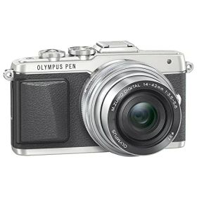 【中古】OLYMPUS PEN E-PL7 14-42mm EZレンズキット シルバー ミラーレス一眼 E-PL7 EZ LKIT SLV