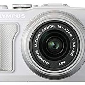 【中古】OLYMPUS ミラーレス一眼 PEN Lite E-PL6 レンズキット ホワイト E-PL6 LKIT WHT