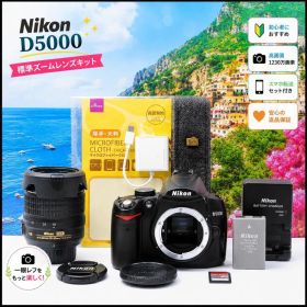 初心者セット Nikon D5000 18-55mm VR スマホ転送 ニコン
