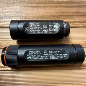 【中古】 パナ HX-A1H-K ブラックと拡張バッテリー付 本体のみ付属品なし