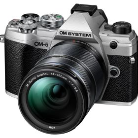 OMデジタルソリューションズ(OM Digital Solutions) OM SYSTEM OM-5 14-150mm II レンズキット [シルバー] 新品 送料無料