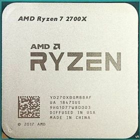 AMD Ryzen 7 2700X 8C 16T 3.7GHz to 4.35GHz Socket AM4 Zen 12NM 16MB 105W Apr 2018