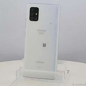 GALAXY A51 5G 128GB プリズムブリックス ホワイト SC-54A docomoロック解除SIMフリー