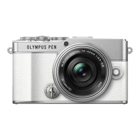 【中古】【1年保証】【美品】OLYMPUS PEN E-P7 14-42mm EZレンズキット ホワイト