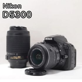 【Wi-Fi搭載】Nikon D5300 ダブルズーム VRレンズ2本