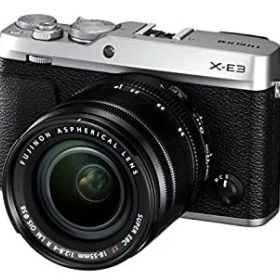 【中古】FUJIFILM ミラーレス一眼カメラ X-E3レンズキットシルバー X-E3LK-S