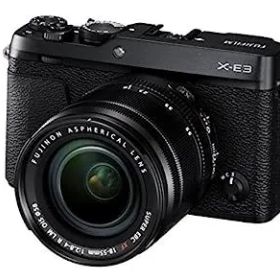 【中古】（非常に良い）FUJIFILM ミラーレス一眼カメラ X-E3レンズキットブラック X-E3LK-B