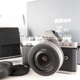 【極美品】＜シャッター数1175回＞Nikon ミラーレス一眼カメラ Z fc 16-50 VR レンズキット シルバー | APS-C、DXフォーマット、Z