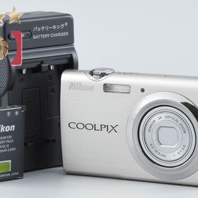 【中古】Nikon ニコン COOLPIX S230 ソリッドシルバー コンパクトデジタルカメラ