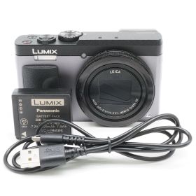 【良品】Panasonic LUMIX DC-TZ90 シルバー コンパクトデジタルカメラ