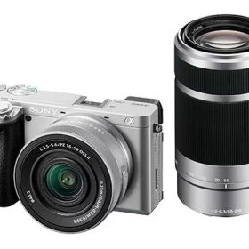 新品 Sony α6400 ILCE-6400X ダブルズームレンズキット [シルバー] ミラーレス一眼カメラ