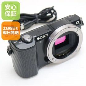 超美品 α5000 ILCE-5000 ボディ ブラック 即日発送 ミラーレス一眼 SONY 本体 土日祝発送OK