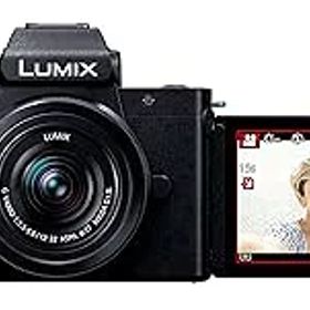 【中古】［状態良好］パナソニック ミラーレス一眼カメラ ルミックス G100K 標準ズームレンズキット ブラック DC-G100K-K