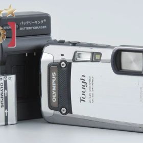 【中古】OLYMPUS オリンパス TOUGH TG-820 シルバー 防水デジタルカメラ