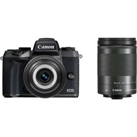 【中古】 キヤノン Canon ミラーレス一眼カメラ EOS M5 クリエイティブマクロ ダブルレンズキット EOSM5-CMWLK 当店保証30日間 人気 ミラーレス一眼 ミラーレス デジタルカメラ 中古