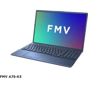 ノートパソコン 新品 同様 Core i7-1355U 16GB SSD512GB 16インチ WPS Office付き Windows11 Home DVDマルチ 富士通 FMV A75-K3 FMVA75K3LY