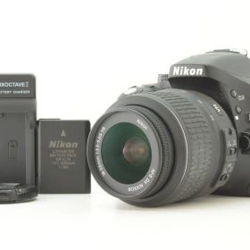 Nikon ニコンD5200 24.1MP DSLR Camera Black w/ AF-S DX 18-55mm Lens デジタル一眼レフカメラ EF-TN-JP3052