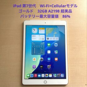 iPad 第7世代 Cellular ゴールド 32GB A2198 超美品#7
