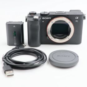 ■シャッター数3795枚！新品同様■ SONY α7C ボディ ブラック ミラーレス一眼カメラ ILCE-7C B ソニー