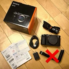 【送料無料】SONY α7c ブラック