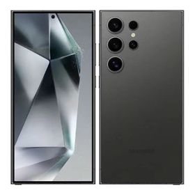 【中古】【安心保証】 Galaxy S24 Ultra SCG26[1TB] au チタニウムブラック