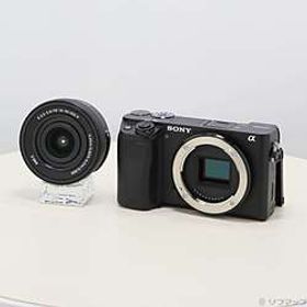 〔中古品〕 α6400 パワーズームレンズキット ブラック ILCE-6400K B〔中古品〕 α6400 パワーズームレンズキット ブラック ILCE-6400K B