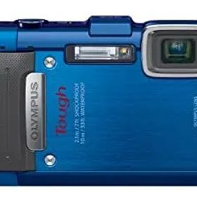 【中古】「非常に良い」OLYMPUS デジタルカメラ STYLUS TG-835 Tough ブルー 防水性能10m GPS機能 電子コンパス TG-835 Tough BLU