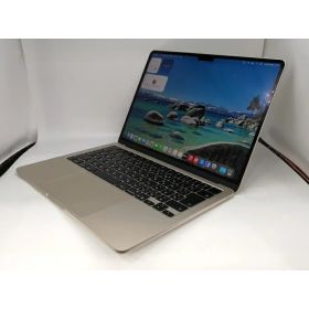 【中古】Apple MacBook Air 13インチ (M4,2025) M4(CPU:10C/GPU:8C) 16GB/256GB スターライト MW0Y3J/A【東池袋1丁目】保証期間1ヶ月【ランクA】