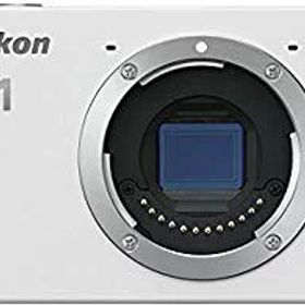 【中古】【非常に良い】Nikon ミラーレス一眼カメラ Nikon 1 J1 ホワイト ボディ dwos6rj