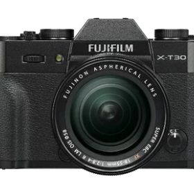 【中古】 富士フイルム(FUJIFILM) ミラーレス一眼カメラ X-T30レンズキット ブラック X-T30LK-B