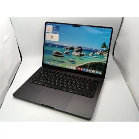 【中古】Apple MacBook Pro 14インチ M4(CPU:10C/GPU:10C) 16GB/512GB スペースブラック MW2U3J/A(14インチ,M4,2024)【大阪堂島】保証期間1ヶ月【ランクA】