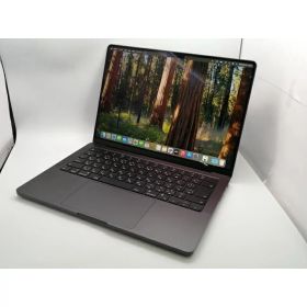 【中古】Apple MacBook Pro 14インチ M4(CPU:10C/GPU:10C) 16GB/512GB スペースブラック MW2U3J/A(14インチ,M4,2024)【大阪堂島】保証期間1ヶ月【ランクA】