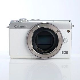 【中古】 (キヤノン) Canon EOS M100 ボディ ホワイト【中古カメラ デジタル一眼】 ランク：B