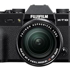 【中古】FUJIFILM ミラーレス一眼 X-T10 レンズキット ブラック X-T10LK-B