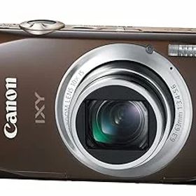 【中古】【39shop】Canon★デジタルカメラ IXY50S ブラウン IXY50SBW 1000万画素裏面照射CMOS 光学10倍ズーム 3.0型ワイド液晶 フルHD動画(非常に良い)