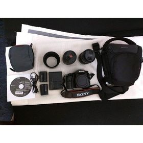 【中古】ソニー SONY ミラーレス一眼 α57 ダブルズームレンズキット SLT-A57Y当店保証30日間 人気モデル 高画質 売れ筋